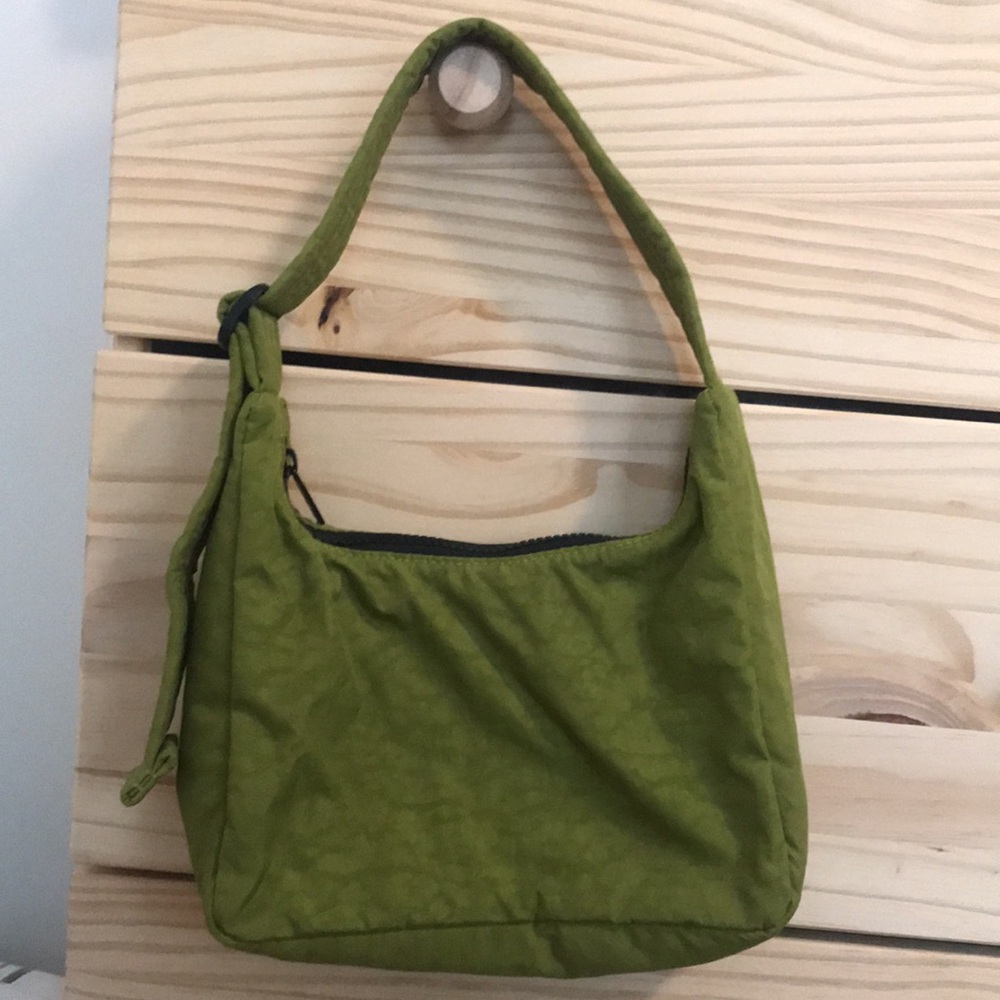 Baggu Mini Nylon Shoulder Bag (Avocado)
